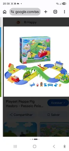 Pista da peppa pig Hasbro