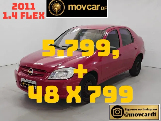Chevrolet Prisma Sed. Maxx/ LT 1.4 8V Econof. 4P 2011