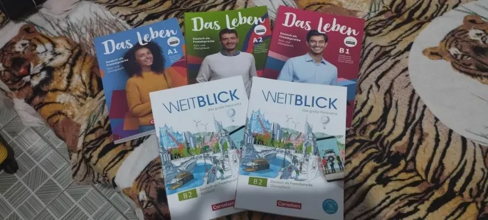Livros das Leben alemão A1-B2