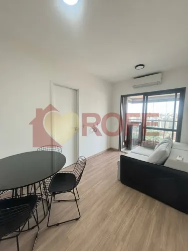 APARTAMENTO - LOCAÇÃO MOBILIADO - 38 M² - 1 SUÍTE + LAVABO - 1 VAGA - CAMPO BELO