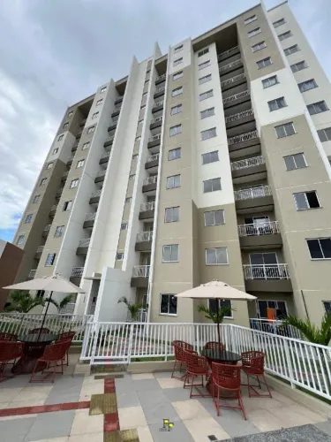 Maraponga Apto 49,m² com 02 Quartos, sendo 1 Suíte, Sala, Cozinha, 1 Vaga de garagem.