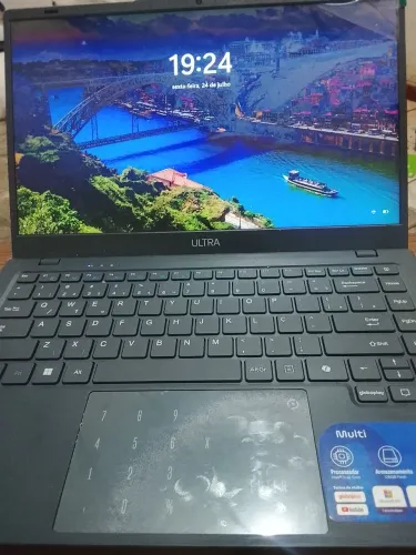 Notebook Multi Ultra Celeron N4020C 4GB 128GB<br><br>W11 14 Cinza - UB250