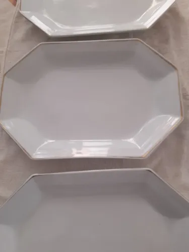 3 travessas porcelana Schmidt
