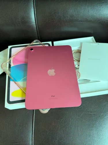 iPad 10 Rosa Capa+Caneta 95% de bateria sem detalhes 