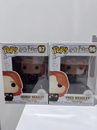 Funko pop Harry Potter COMBO GÊMEOS Fred e George.