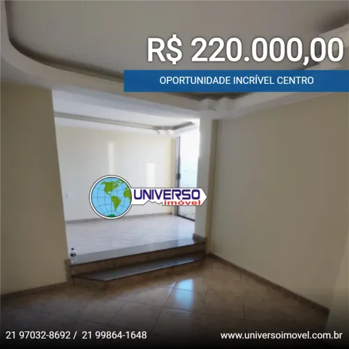 Apartamento para Venda em São Gonçalo, Centro, 1 dormitório, 1 banheiro, 1 vaga