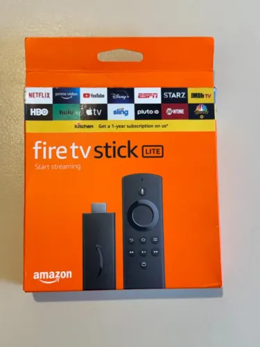 Amazon Fire TV Stick Lite - Streaming para TV - Excelente como NOvo