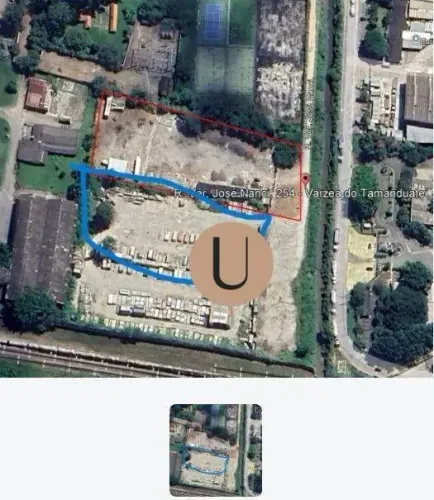 Terreno para alugar, 8945 m² por R$ 60.542,00/mês - Parque Jaçatuba - Santo André/SP