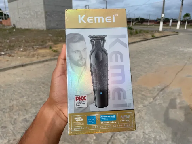 Máquina de Cabelo KEMEI KM-2299!! LACRADA!! PROMOÇÃO!!