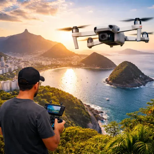 Curso de Piloto de Drone no Rio de Janeiro/RJ - 100% Presencial - DJI Mini e DJI Neo