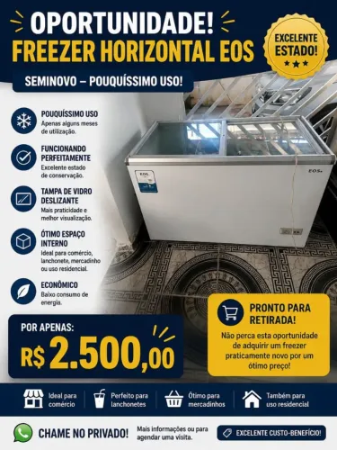 Vende-se uma frizzer