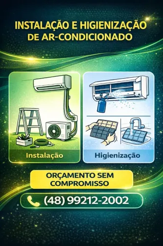 Instalação de Ar a partir de R$400,00