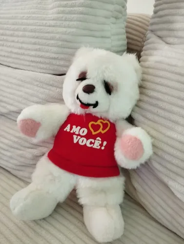 Urso apaixonado Lionella anos 80