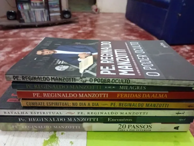 LIVROS NOVOS DO PADRE REGINALDO MANZOTTI