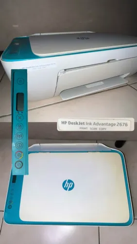 Multifuncional HP DeskJet Ink Advantage 2676 Wi-Fi - Zera / Sem Uso!