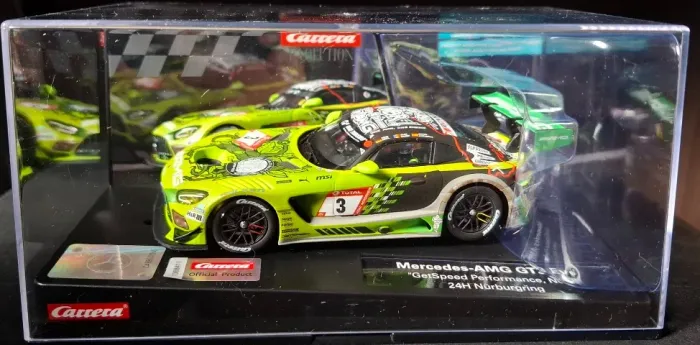 Autorama Carrera Evolution Mercedes Amg Gt3 Evo Zero Estojo! 