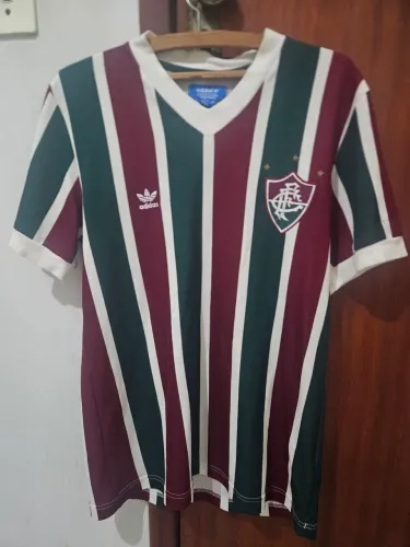 Camisa Fluminense Retrô Adidas década de 80