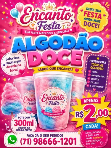Algodão doce 