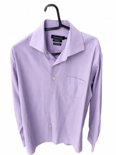 Camisa Social Emporio Colombo Premium - Lilás - Tam. 2