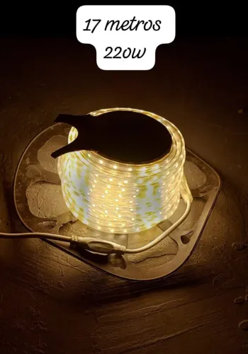 MANGUEIRA DE LED BRANCO QUENTE. 220W  ILUMINAÇÃO QUE TRANSFORMA!