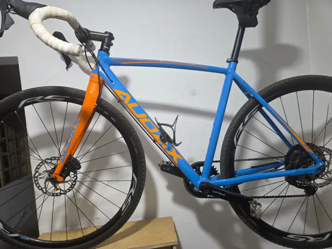 Quadro Gravel AUDAX eixos e_thru 12mm