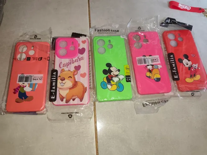 Vende essas capinhas poco x6 pro 5G da xiaomi