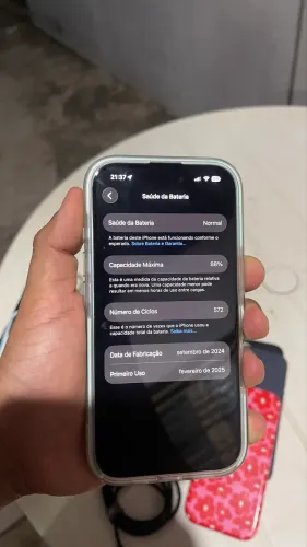 iPhone 16 / 128GB. ( Impecável )