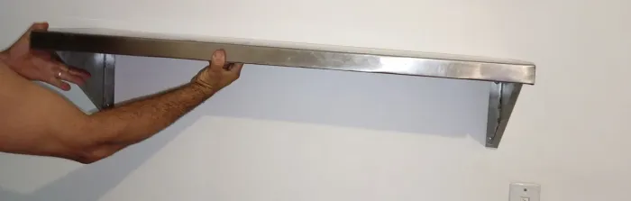 2 Pratileiras de Inox R$ 300,00 Cada!