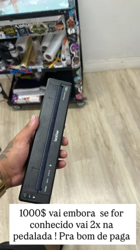 Impresora brother para decalque de tatuagem