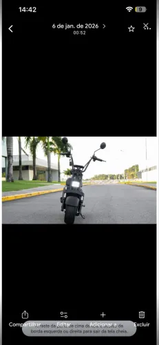 Scooter elétrica 