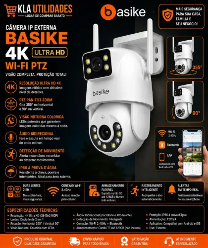 CAMERA DE SEGURANÇA IP