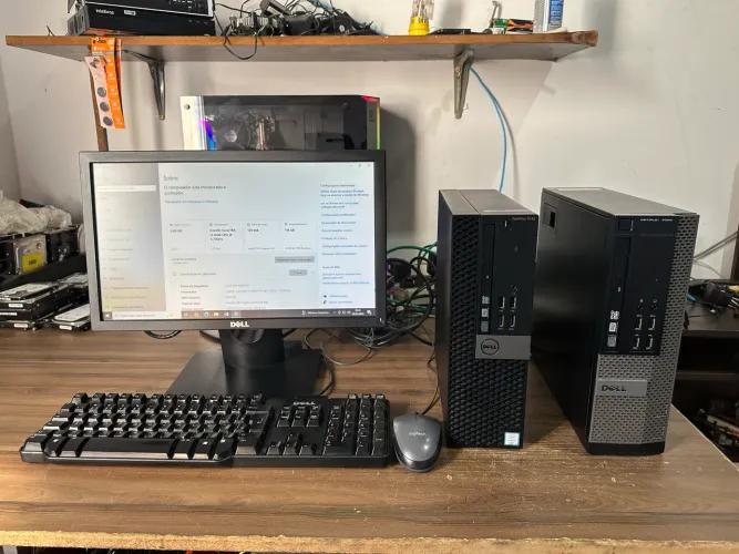 Computadores dell completo i5 1200,00 com ssd para empresas loja fisica garantia 