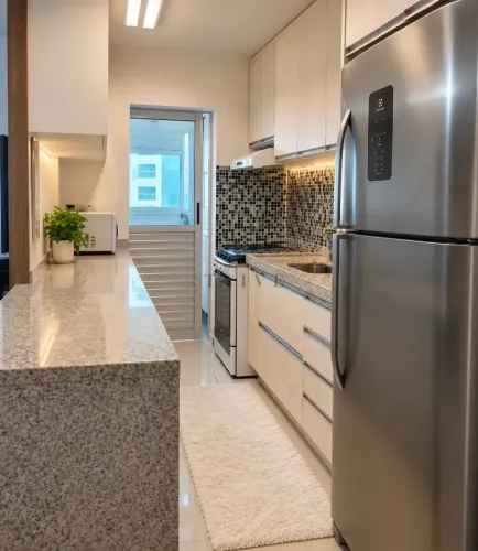 Aluga-se apartamento de 99 m² com 3 quartos (sendo 1 suíte) no Florais Eco Resort, Gleba F