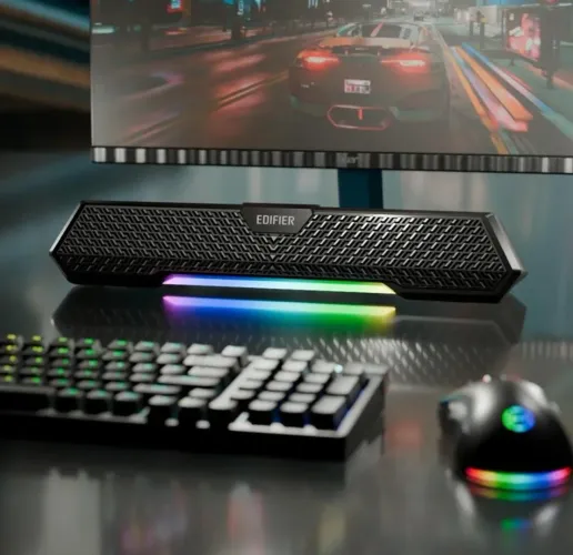Soundbar Gamer Bluetooth 5.3 Potência 5W RMS Edifier Mg250, Para PC, Notebook e TV