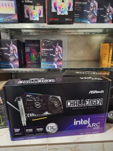 placa de video ASRock Intel Arc B580 Challenger 12GB