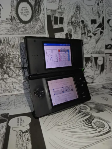 Nintendo DS Lite Preto, telas impecaveis + carregador