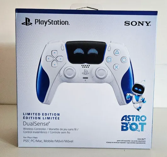 Controle DualSense Astrobot ps5 novo lacrado