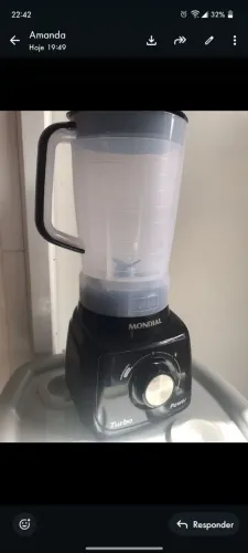 Liquidificador Mondial/Cafeteira/Airfryer Oster 