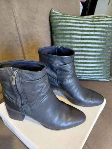 Botas Couro cano curto Bottero e longo Zutty 36