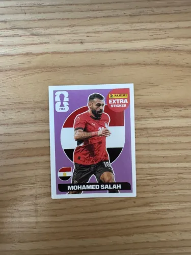 Figurinha Mohamed Salah roxo