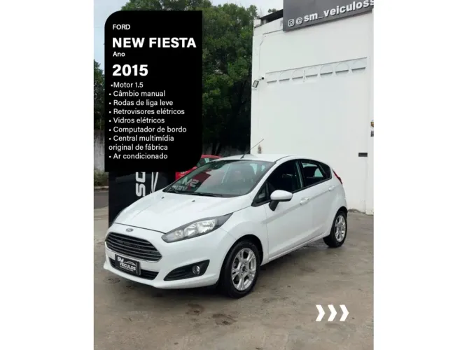 Ford Fiesta 1.5 16V Flex Mec. 5P 2015