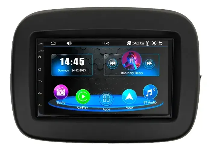 Central Multimídia MP5 Connect Media Faaftech FT-MM-CM7 7 Pol. Mobi 2016 a 2023