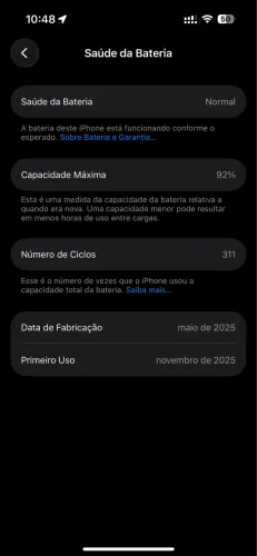 iPhone 16 - 128gb na garantia até novembro