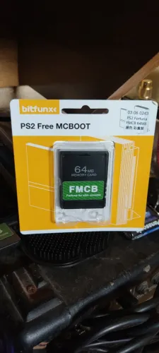 MEMORICARD PS2 BITFUNX 64MB FORTUNA FMCB