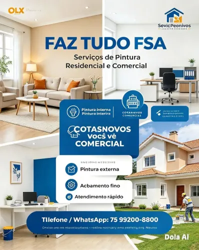 Pintura residencial , comercial e industrial