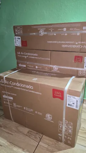 Ar condicionado lg dual interver 12k - lacrado