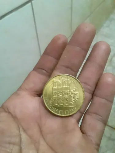 Medalha catedral de Notre Dame