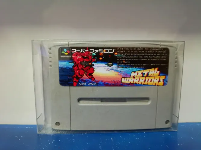 Jogo Metal Warriors. SNES