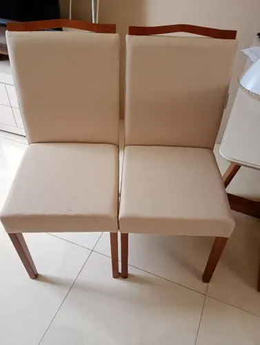 4 CADEIRAS MADEIRA MACIÇA LUXO