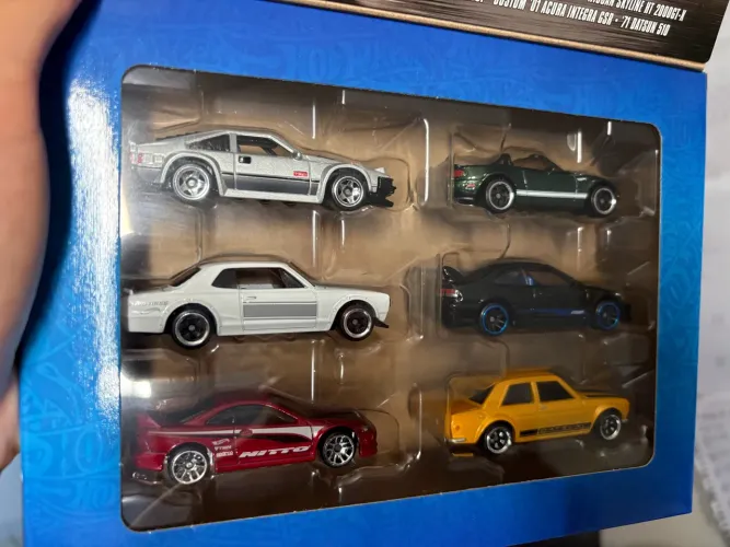 JDM Civic si Hot Wheels - Pack Silver Series Japan Novo Lacrado!